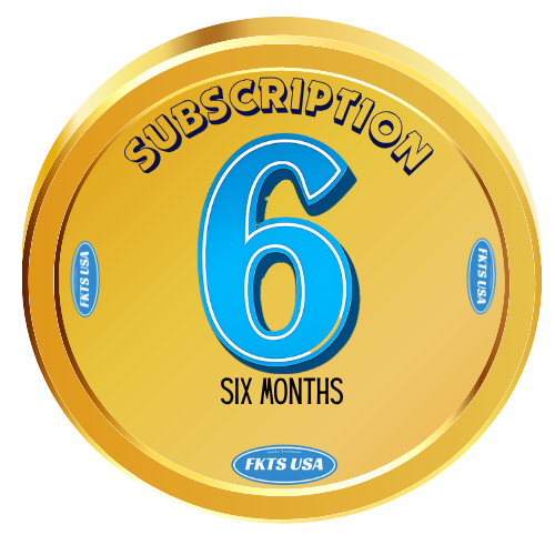 6 Months FKTS USA Subscription- This product is available for purchase at FKTS USA website ONLY!