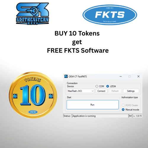 BUY 10 Tokens and get FREE Programming Software for 2013-2026 Ford