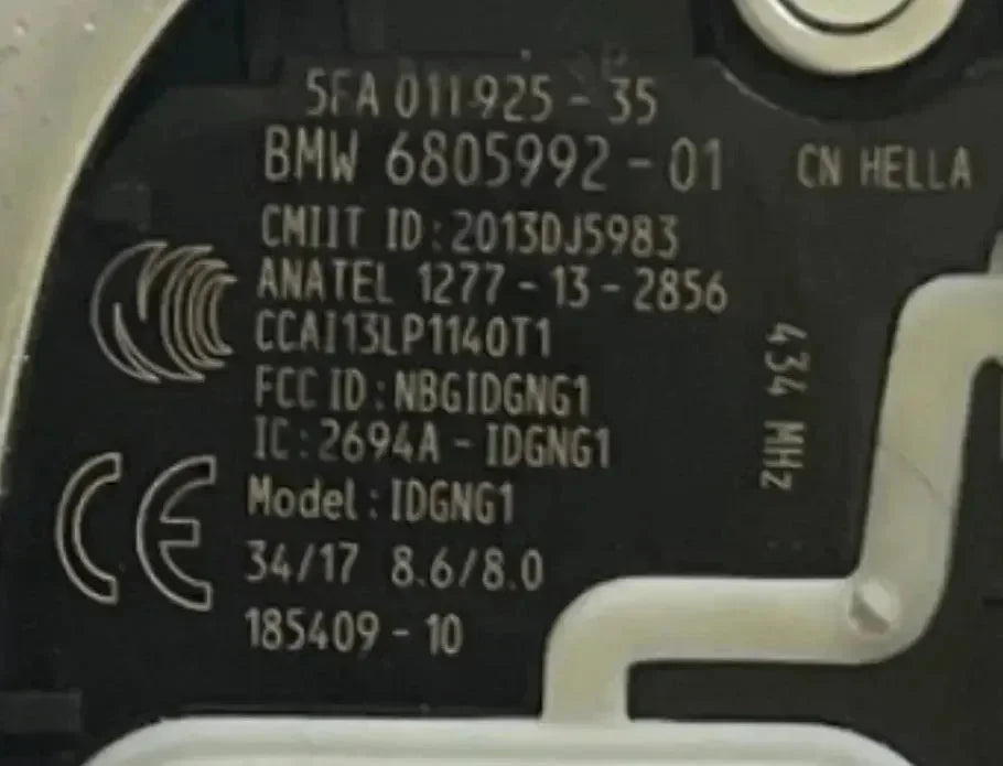 4 Button BMW Proximity Smart Key NBGIDGNG1 / 6805992-01 (OEM) - Southeastern Keys