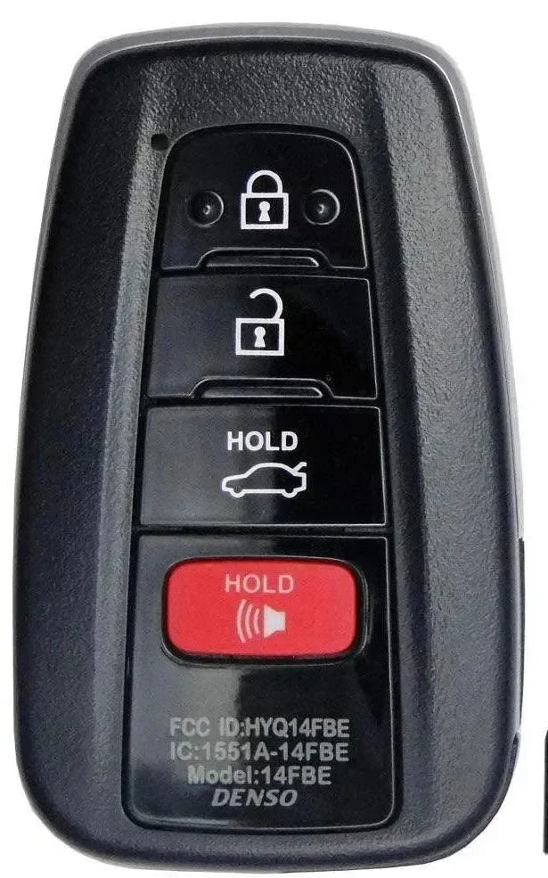 4 Button Toyota Avalon Proximity Smart Key HYQ14FBE / 8990H-07010 (OEM-Refurbished) Tango+SLK-07 for Programming - Southeastern Keys