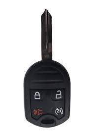 REMOTE HEAD KEY SHELL FOR FORD 164-R8067 - 4 BUTTON - NEW STYLE - STANDARD BLADE-Southeastern Keys-4,AM,Dec13,ford,Key Shells,lincoln,Mercury