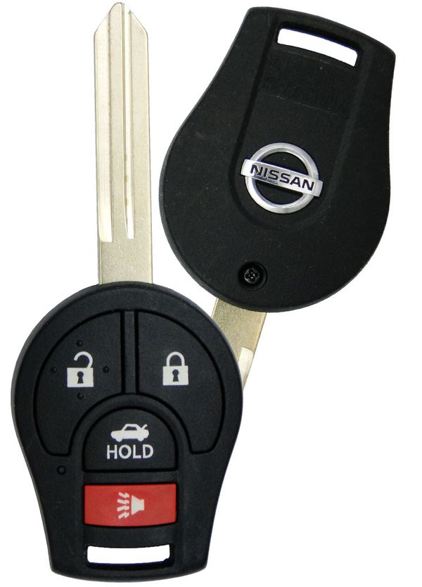 4 Button Nissan Remote Head Key H0561-3AA0B / CWTWB1U751 (OEM)