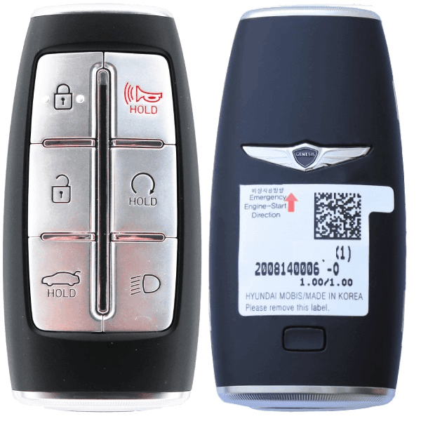 6 Button Genesis Proximity Smart Key TQ8-FOB-4F36 / 95440-AR000 (OEM New) - Southeastern Keys