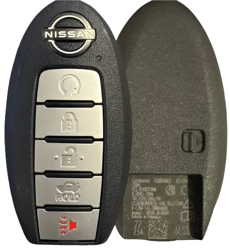 5 Button Nissan Altima Proximity Smart Key KR5TNX4 / 285E36LS5A (OEM