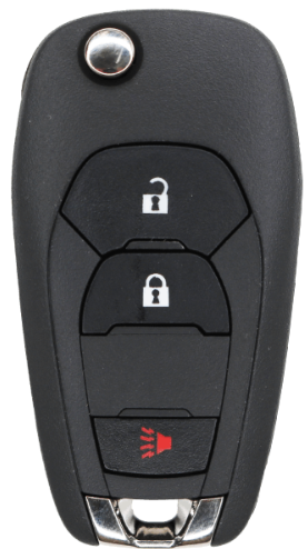 3 Button Chevrolet Flip Key  315Mhz / LXP-T003 / 13522783 (Aftermarket)