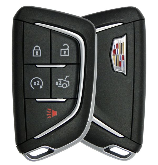 5 Button Cadillac Proximity Smart Key YG0G20TB1 / 13538860 (OEM Refurbished)