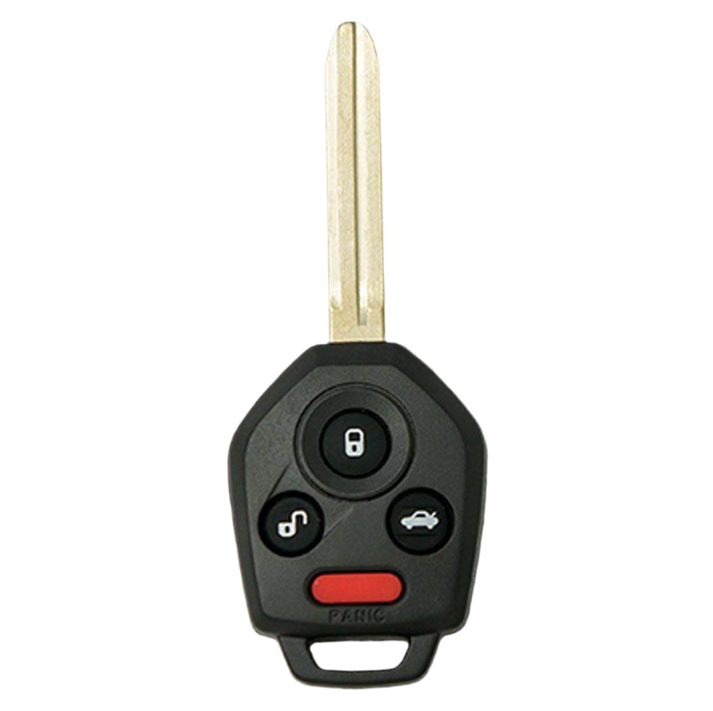 4 Button Subaru Remote Head Key  CWTWB1U811 /  57497-FJ230  (MEXICO) OEM