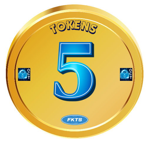 5 FORD OCT FastPATS Tokens