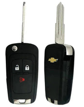 Load image into Gallery viewer, 3 Button Chevrolet Spark Flip Key A2GM3AFUS03 / 95989830 (OEM Recase) - Southeastern Keys
