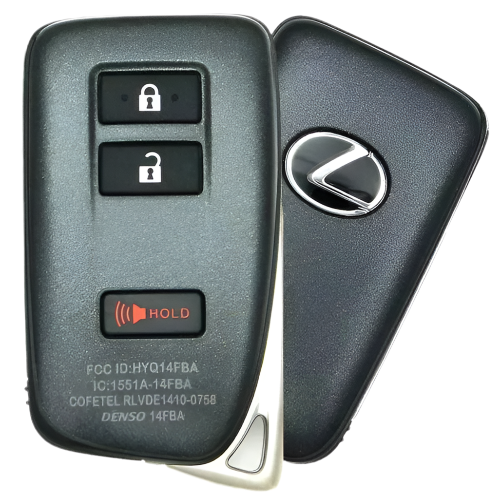 3 Button Lexus Proximity Smart Key HYQ14FBA-AG / 89904-78460 (OEM Refurbished) - Southeastern Keys