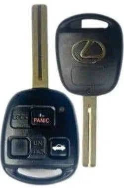 3 Button Lexus Remote Head Key w/ Trunk HYQ1512V / 89070-53531 (OEM Refurbished) - Southeastern Keys