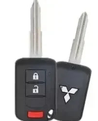 3 Button Mitsubishi Eclipse Cross Remote Head Key OUCJ166N /6370C135 (OEM NEW) - Southeastern Keys