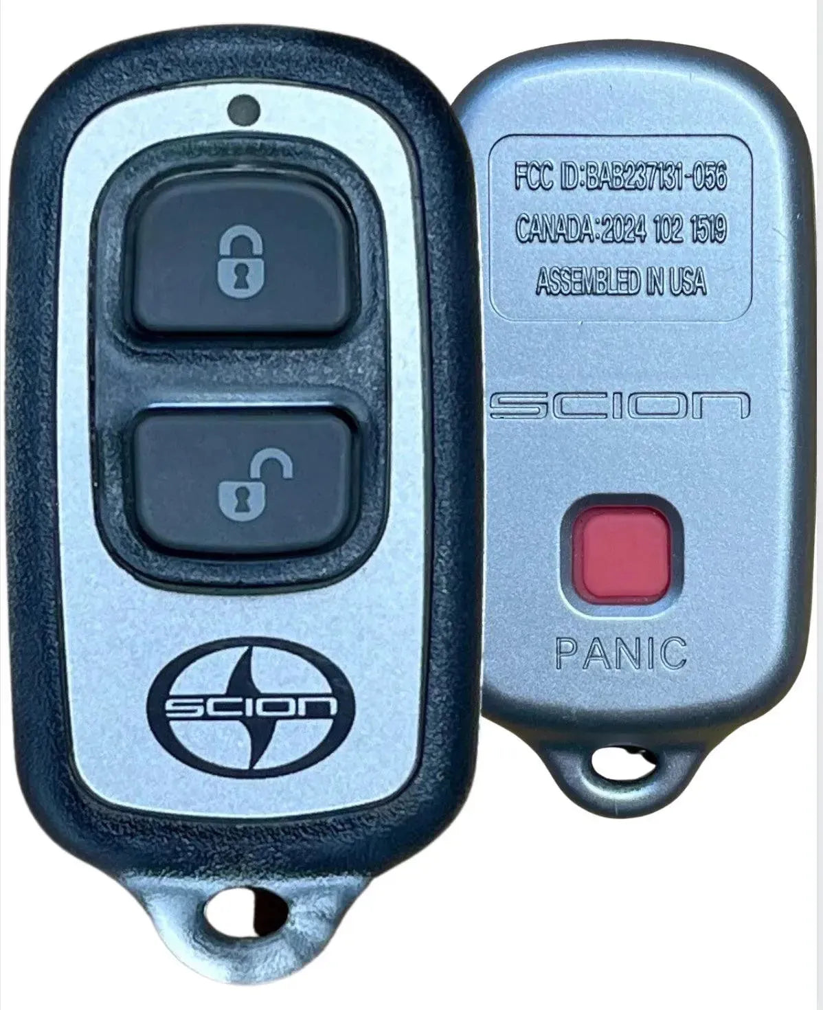 3 Button Scion xA Remote BAB237131-056 / - Southeastern Keys