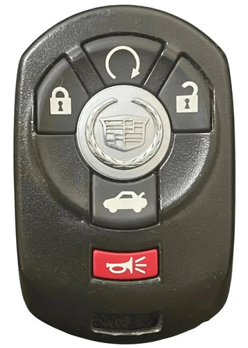 4 Button Cadillac STS Proximity Smart Key M3N65981403 / 15212382 (OEM) - Southeastern Keys