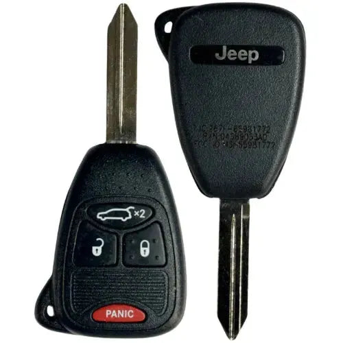 4 Button Chrysler/Jeep Remote Head Key 04589053AC / M3N5WY72XX (OEM Refurbished) - Southeastern Keys