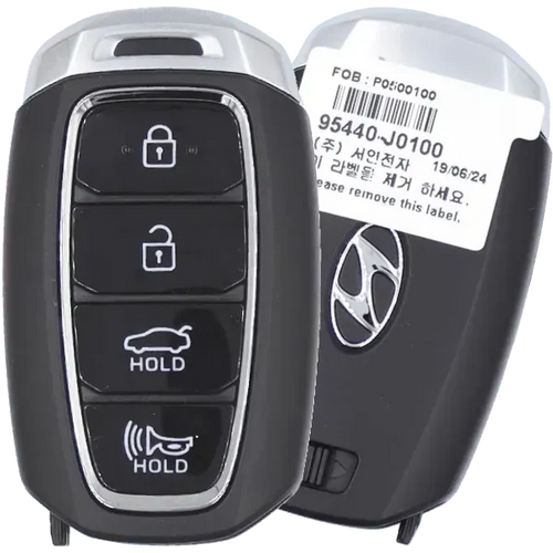 4 Button Hyundai Accent Proximity Smart Key w/ Trunk NYOSYEC4FOB1608 / 95440-J0100 (OEM) - Southeastern Keys