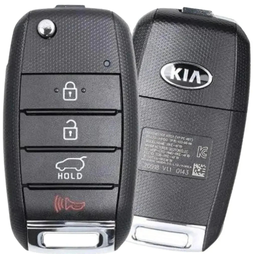 4 Button Kia Sedona Flip Key TQ8-RKE-4F19 (YP PE 4BT) / 95430-A9150(OEM) - Southeastern Keys