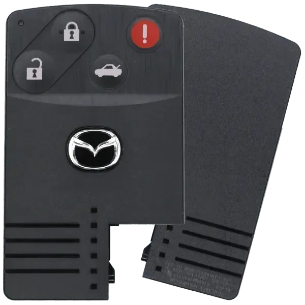 4 Button Mazda Smart Key Card BGBX1T458SKE11A01 / NFY7-67-5RYB (OEM-Refurbished) - Southeastern Keys