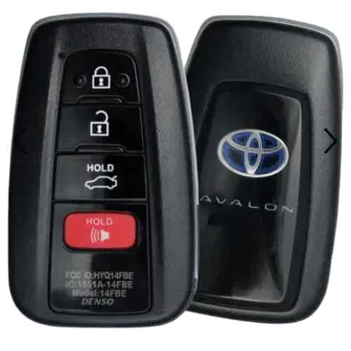 4 Button Toyota Avalon Proximity Smart Key HYQ14FBE-0410 / 8990H-07020 (OEM-Refurbished) - Southeastern Keys