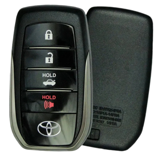 4 Button Toyota Mirai Proximity Smart Key HYQ14FBA / 89904-62020 (OEM Refurbished) - Southeastern Keys