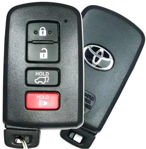 4 Button Toyota Proximity Smart Key w/ Hatch HYQ14FBA / AG Board / 89904-0E120 (OEM Refurbished) - Southeastern Keys