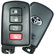 4 Button Toyota Proximity Smart Key w/ Hatch HYQ14FBA / AG Board / 89904-0E120 (OEM Refurbished) - Southeastern Keys