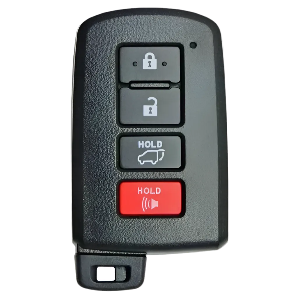 4 Button Toyota Rav4 Proximity Smart Key w/ Hatch HYQ14FBA / G - 0020 / 89904-0R080 (Aftermarket) - Southeastern Keys