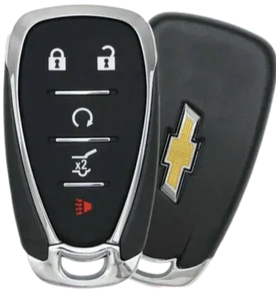 5 Button Chevrolet Proximity Smart Key w/ Hatch HYQ4AS / 13522875 (OEM Refurbished) - Southeastern Keys