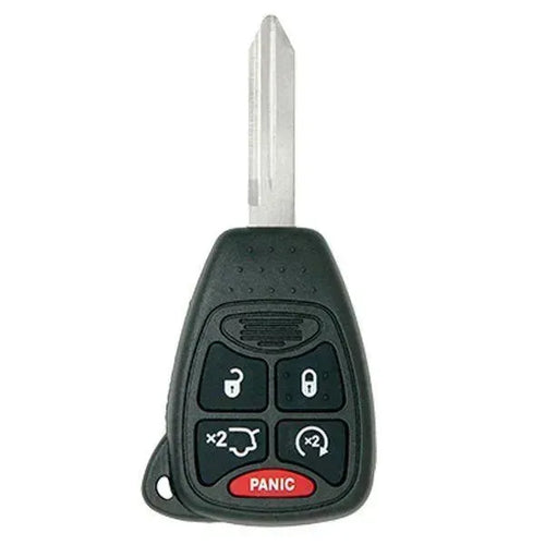 5 Button Jeep Remote Head Key w/ Hatch and Remote Start 68029834 / OHT692427AA (OEM) - Southeastern Keys