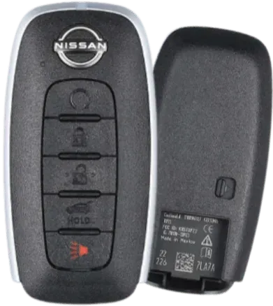 5 Button Nissan Proximity Smart Key w/ Hatch KR5TXPZ3 / 285E3-7LA7A (OEM Refurbished) - Southeastern Keys