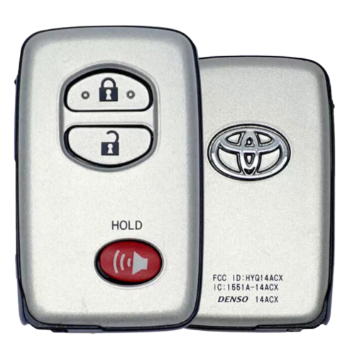 3 Button Toyota Proximity Smart Key HYQ14ACX / 89904-35010 (OEM Refurbished)