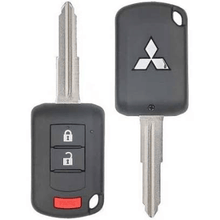 Load image into Gallery viewer, 3 Button Mitsubishi Eclipse Cross Remote Head Key OUCJ166N /6370C135 (OEM NEW) - Southeastern Keys
