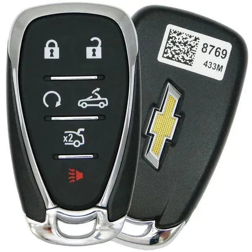 6 Button Chevrolet Camaro Proximity Smart Key 433MHZ / HYQ4EA / 13529653 (OEM) - Southeastern Keys