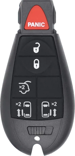 6 Button Chrysler Fobik Proximity Smart Key IYZ-C01C 05026590 AG - PROXIMITY (OEM) - Southeastern Keys