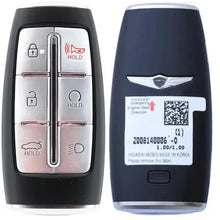 Load image into Gallery viewer, 6 Button Hyundai Genesis G80 Proximity Smart Key TQ8-F0B-4F35 / 95440-G9530 / 95440-T1000 (OEM-NEW) - Southeastern Keys
