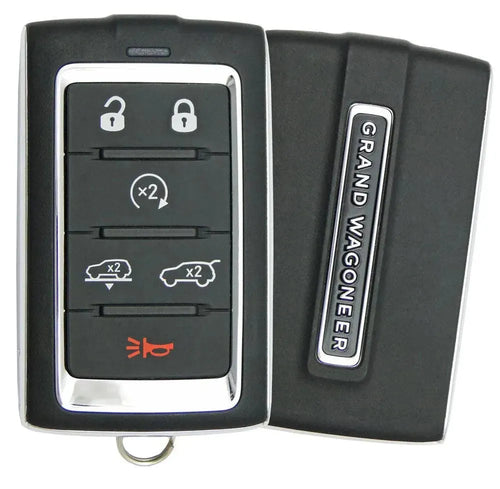 6 Button Jeep Grand Wagoneer Proximity Smart Key M3NWXF0B1 / 68516738AA (OEM Refurbished) - Southeastern Keys