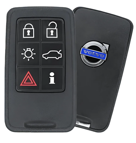 6 Button Volvo Proximity Smart Key KR55WK49266 / 30659502 / 902mhz (OEM Refurbished) - Southeastern Keys