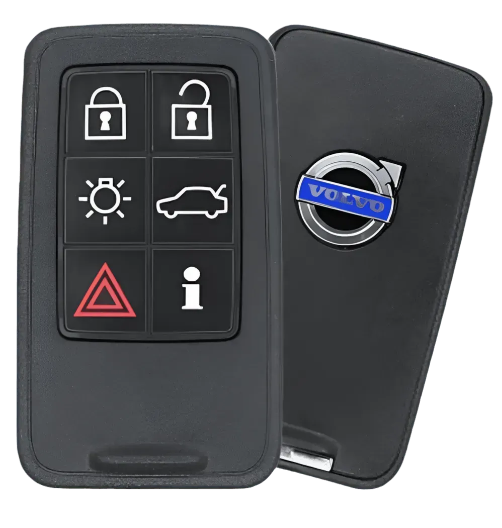 6 Button Volvo Proximity Smart Key KR55WK49266 / 30659502 / 902mhz (OEM Refurbished) - Southeastern Keys