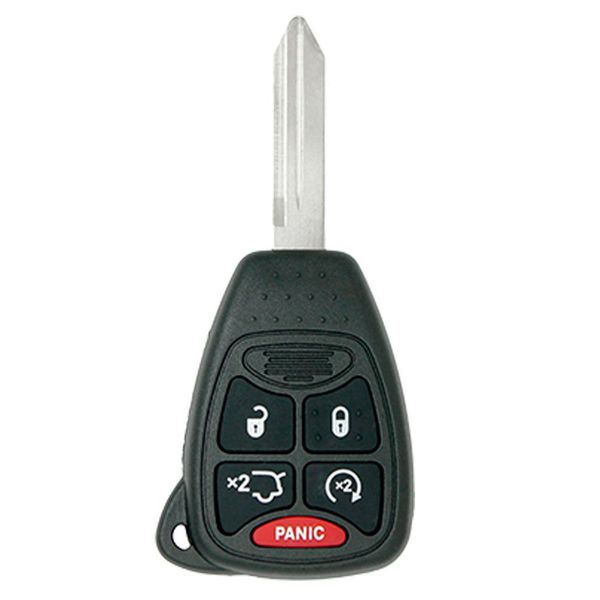 5 Button Jeep Remote Head Key OHT692427AA / KOBDT04A (Aftermarket)
