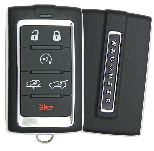 6 Button Jeep Wagoneer Proximity Smart Key M3NWXF0B1 / 68425092AA (OEM Refurbished) - Southeastern Keys