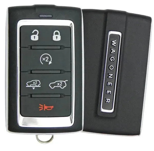 6 Button Jeep Wagoneer Proximity Smart Key M3NWXF0B1 / 68425092AA (OEM Refurbished) - Southeastern Keys