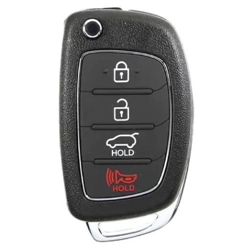 4 Button Hyundai Santa Fe Flip Key TQ8-RKE-3F04 / 95430-4Z100 (Aftermarket)