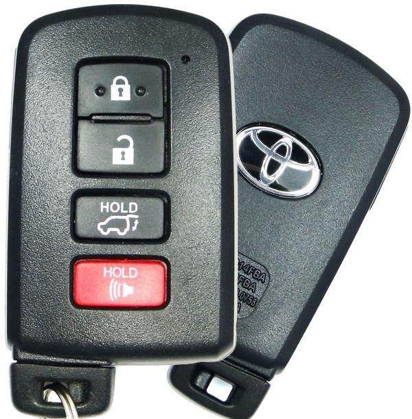 4 Button Toyota RAV4 Smart Proximity Key HYQ14FBA / G - 0020 / 89904-0R080 (OEM) - Southeastern Keys