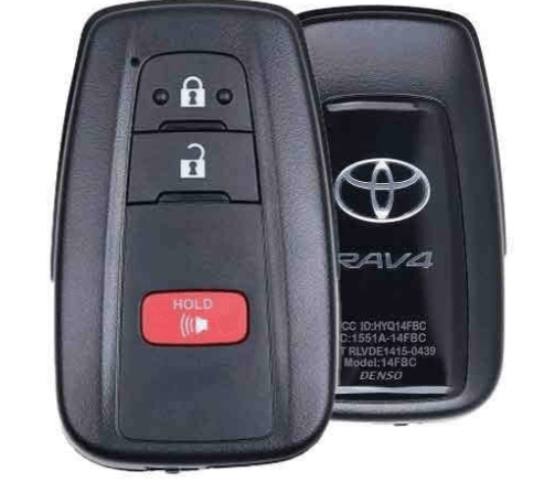 3 Button Toyota RAV-4 Proximity Smart Key HYQ14FBC-0351 / 8990H-42010 (OEM Refurbished) - Southeastern Keys