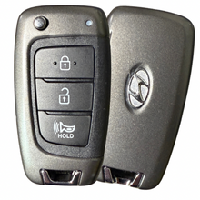 Load image into Gallery viewer, 3 Button Hyundai Flip Key  TQ8-RKE-4F41 / 95430-S8400+TP (OEM Refurbished)
