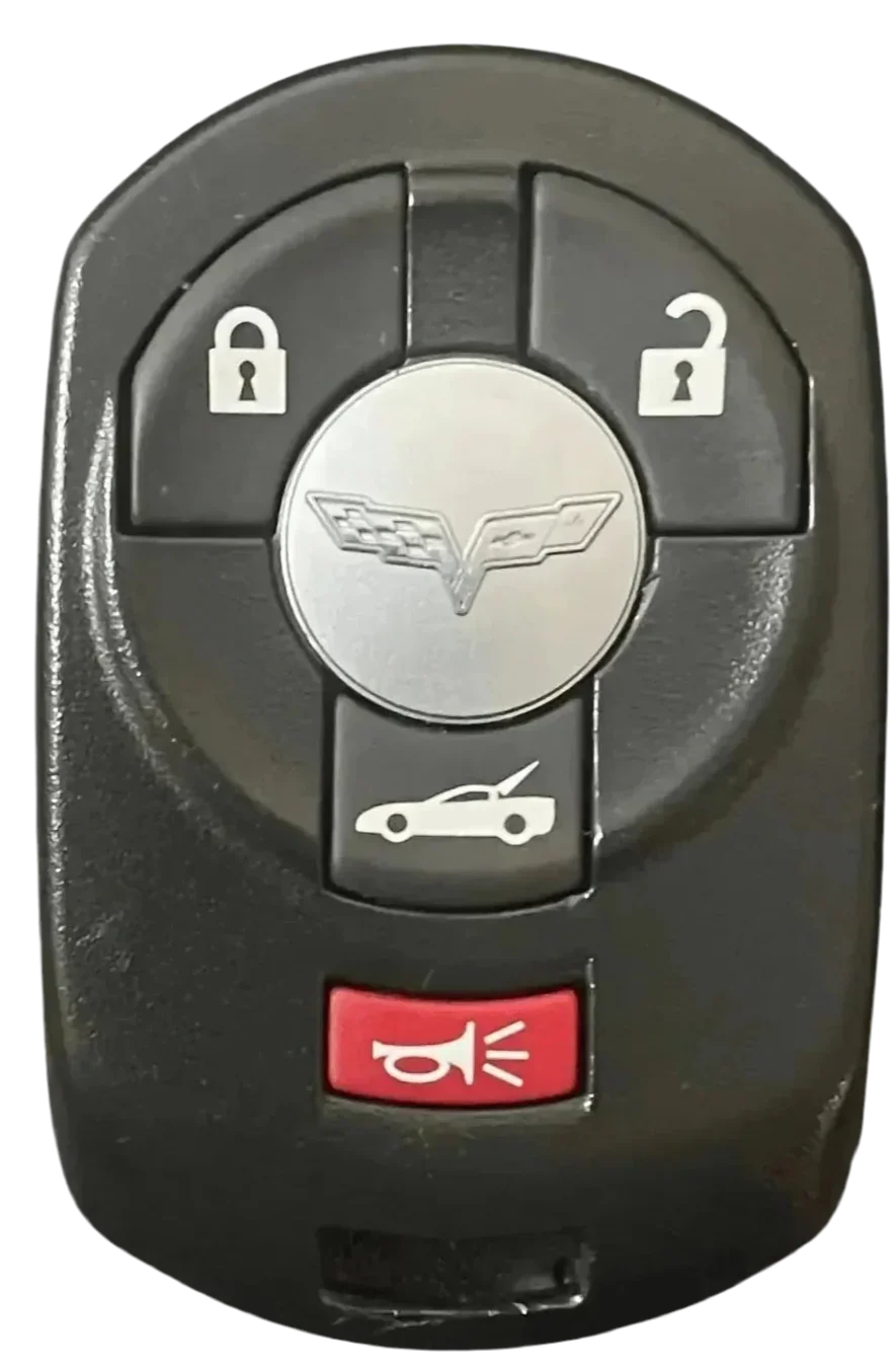 4 Button Chevrolet Corvette Proximity Smart Key FOB M3N65981403 / 10372542 - DRIVER 2