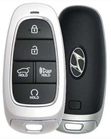 5 Button Hyundai Santa Fe Proximity Smart Key TQ8-FOB-4F27 / 95440-S1670 (OEM Refurbished)