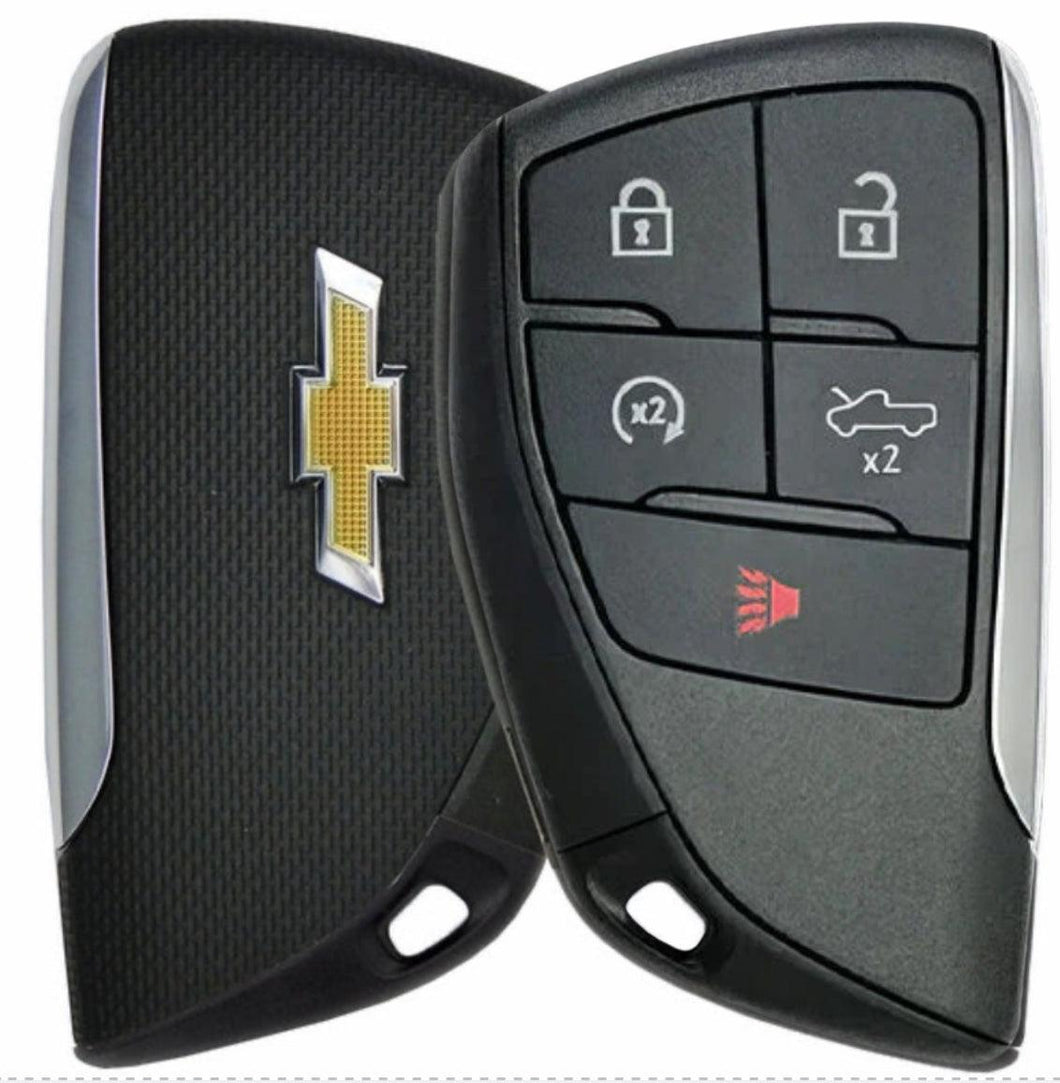 5 Button Chevrolet Silverado EV Proximity Smart Key YG0G21TB2 / 13547258 (OEM NEW) - Southeastern Keys