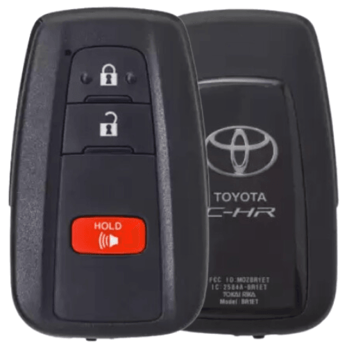 3 Button Toyota C-HR Proximity Smart Key MOZBR1ET / 89904-F4020 (OEM Refurbished) - Southeastern Keys