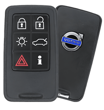 Load image into Gallery viewer, 6 Button Volvo Proximity Smart Key KR55WK49266 / 30659502 / 902mhz (OEM Refurbished) - Southeastern Keys
